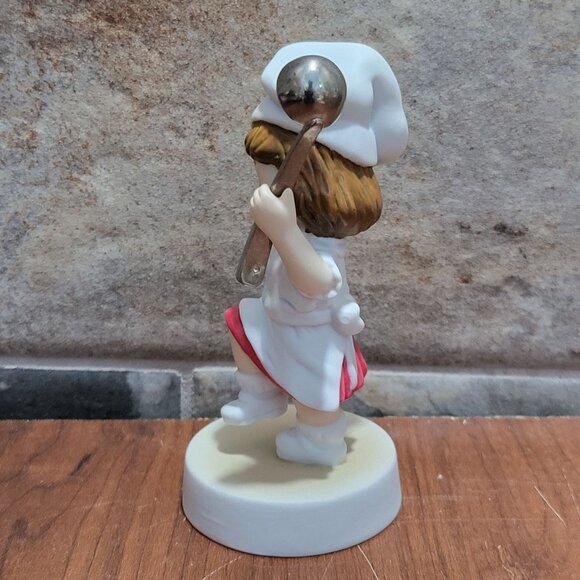 Vintage Campbells Kids Girl with Ladle Marching Porcelain Figurine 2003 - Picture 13 of 13